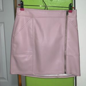 Mauve Vegan Leather/Pleather Express skirt